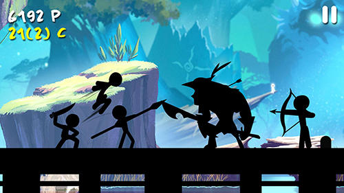 Gameplay of the Shadow fighter legend for Android phone or tablet.
