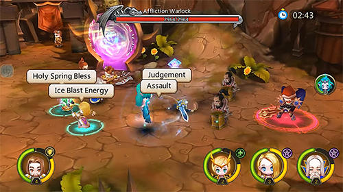 Gameplay of the Shadow saga: Reborn for Android phone or tablet.
