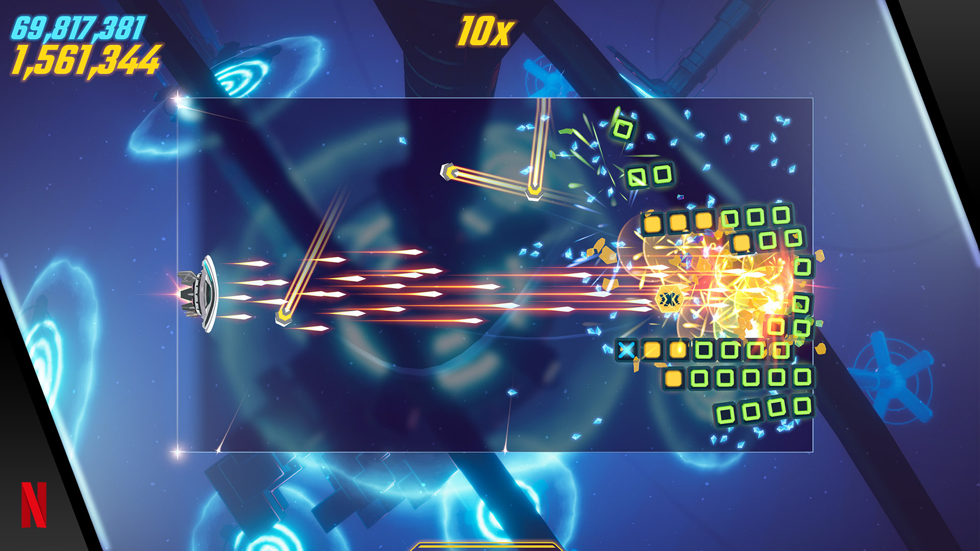 Gameplay of the Shatter Remastered for Android phone or tablet.