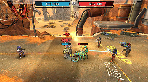 Gameplay of the Shelter wars: Nuclear fallout for Android phone or tablet.