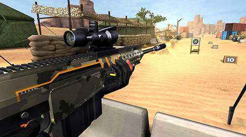Gameplay of the Shooting battle for Android phone or tablet.