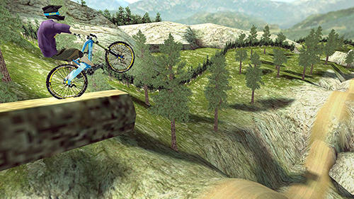 Gameplay of the Shred! Downhill mountainbiking for Android phone or tablet.