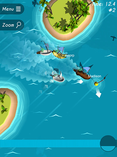 Gameplay of the Silly sailing for Android phone or tablet.