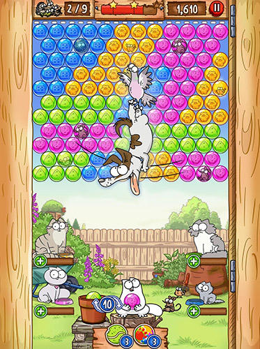 Gameplay of the Simon's cat: Pop time for Android phone or tablet.