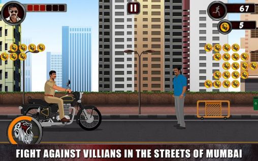 Full version of Android apk app Singham returns: The game for tablet and phone.