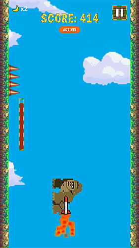 Gameplay of the Skip Kong for Android phone or tablet.