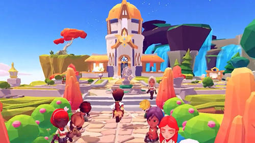 Gameplay of the Sky island saga for Android phone or tablet.