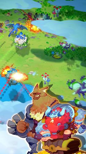 Gameplay of the Sky kingdoms for Android phone or tablet.