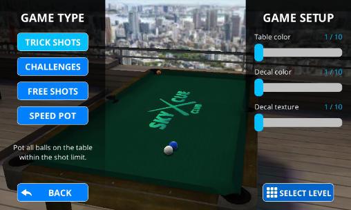 Full version of Android apk app Sky cue club: Pool and Snooker for tablet and phone.