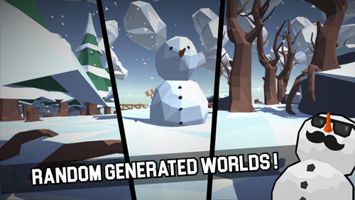 Gameplay of the Sledge: Snow mountain slide for Android phone or tablet.