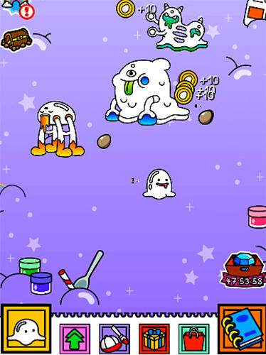 Gameplay of the Slime evolution for Android phone or tablet.