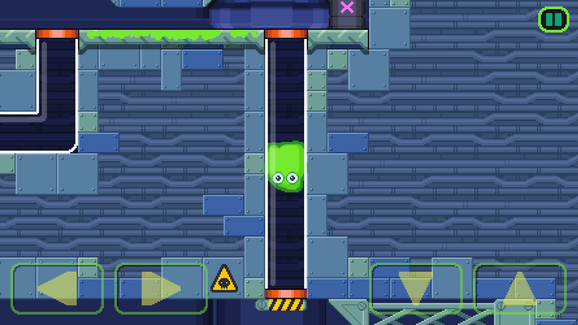 Gameplay of the Slime Labs 2 for Android phone or tablet.