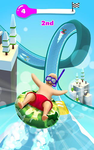 Gameplay of the Slippery slides for Android phone or tablet.