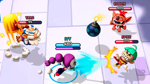Gameplay of the Smash league for Android phone or tablet.