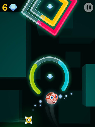 Gameplay of the Smashies: Balls on tap, hop to the top! for Android phone or tablet.