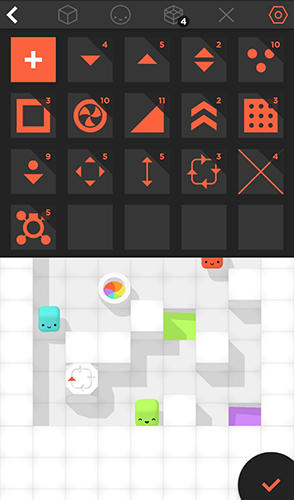 Gameplay of the Smoosh lab for Android phone or tablet.