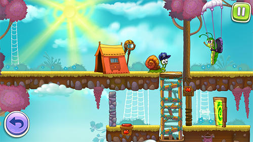 Gameplay of the Snail Bob 3 for Android phone or tablet.