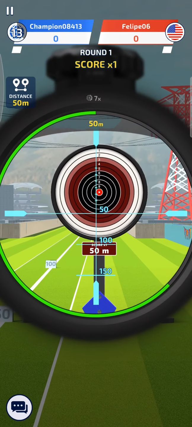 Gameplay of the Sniper Champions: 3D shooting for Android phone or tablet.