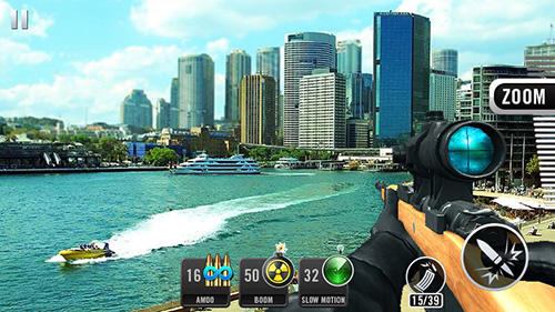 Gameplay of the Sniper shot 3D: Call of snipers for Android phone or tablet.