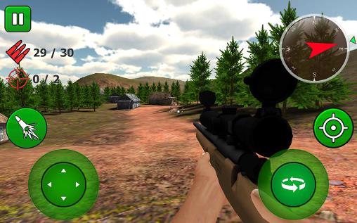Full version of Android apk app Sniper game: Deer hunting for tablet and phone.