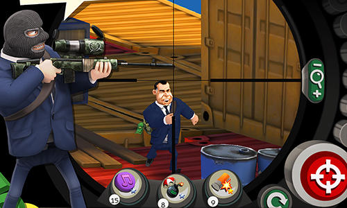 Gameplay of the Snipers vs thieves for Android phone or tablet.