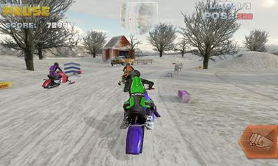 Full version of Android apk app Snowbike Racing for tablet and phone.