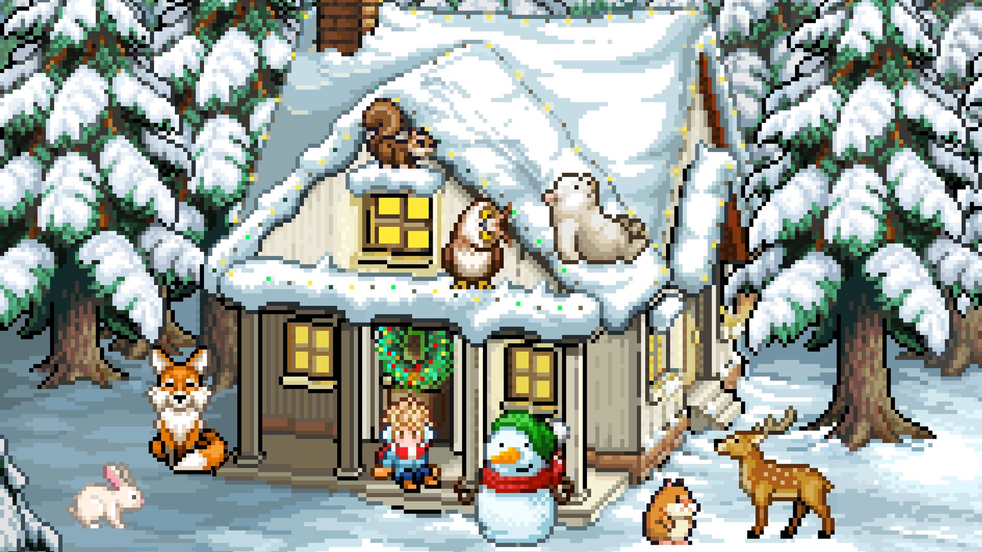 Gameplay of the Snowman Story for Android phone or tablet.