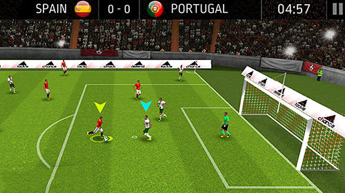Gameplay of the Soccer cup 2018: Feel the atmosphere of Russia for Android phone or tablet.