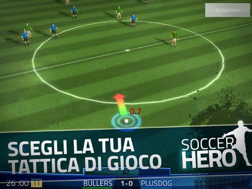 Full version of Android apk app Soccer hero for tablet and phone.