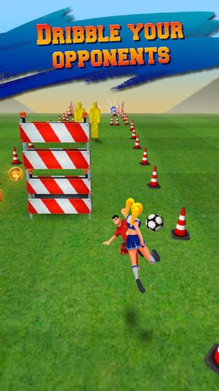 Full version of Android apk app Soccer runner: Football rush for tablet and phone.