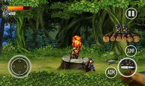 Full version of Android apk app Soldiers Rambo 2: Forest war for tablet and phone.