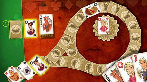 Gameplay of the Solitaire: Perfect match for Android phone or tablet.