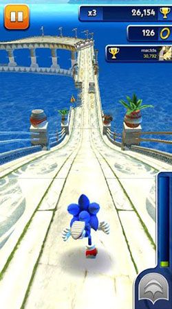Full version of Android apk app Sonic dash for tablet and phone.