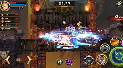 Gameplay of the Soul blaze: Battle edition for Android phone or tablet.