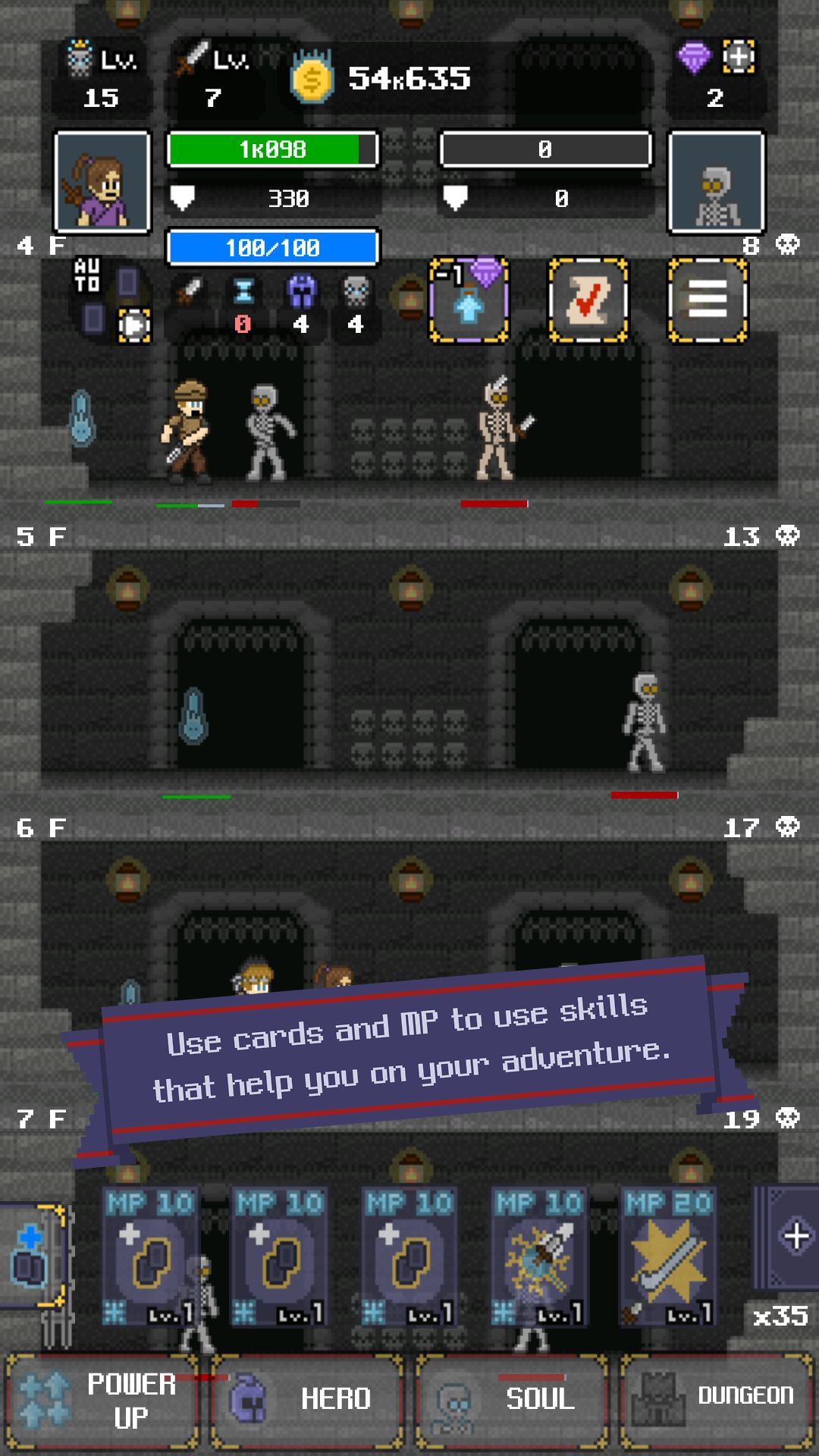 Gameplay of the Soul Sword : Grow Sword Master for Android phone or tablet.