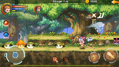 Gameplay of the Soul warrior: Fight adventure for Android phone or tablet.