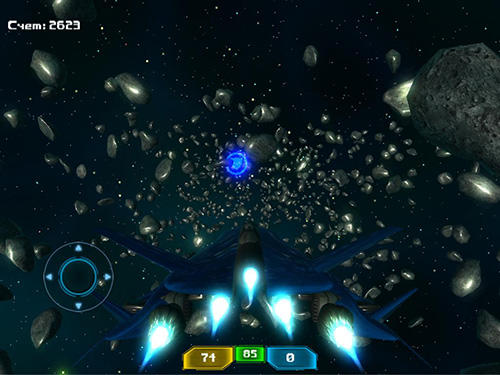 Gameplay of the Space chase for Android phone or tablet.
