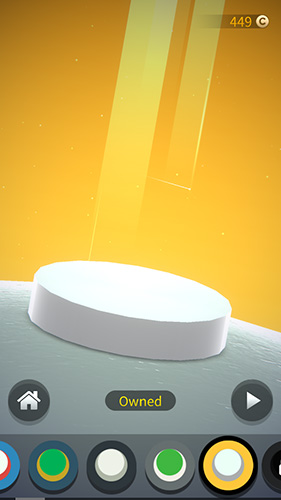 Gameplay of the Space cone for Android phone or tablet.