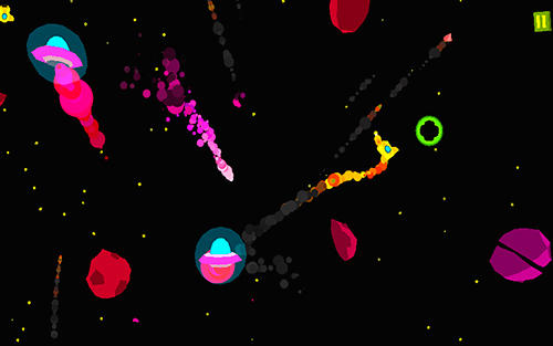 Gameplay of the Space rocket shooter for Android phone or tablet.