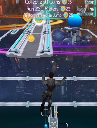 Gameplay of the Space run Valerian for Android phone or tablet.