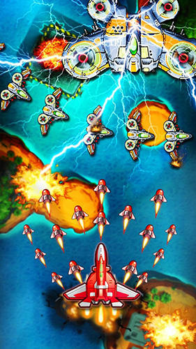 Gameplay of the Space X: Galaxy war for Android phone or tablet.