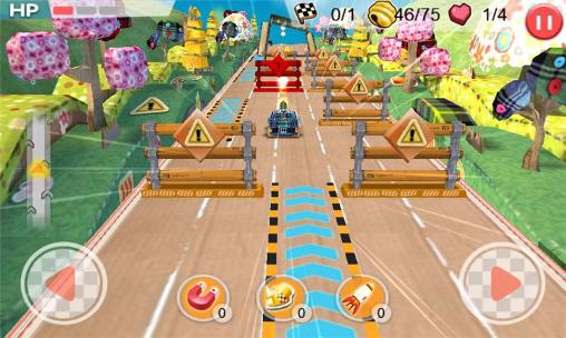 Full version of Android apk app Speed kart: City race 3D for tablet and phone.