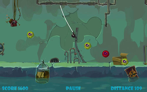 Gameplay of the Spider run for Android phone or tablet.