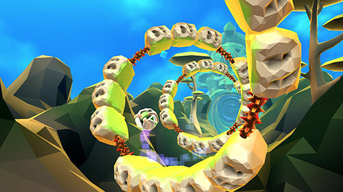 Gameplay of the Spiraloid for Android phone or tablet.