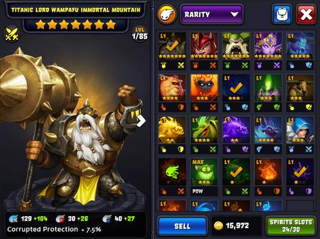 Full version of Android apk app Spirit lords for tablet and phone.