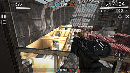 Gameplay of the Squad strike 3 for Android phone or tablet.