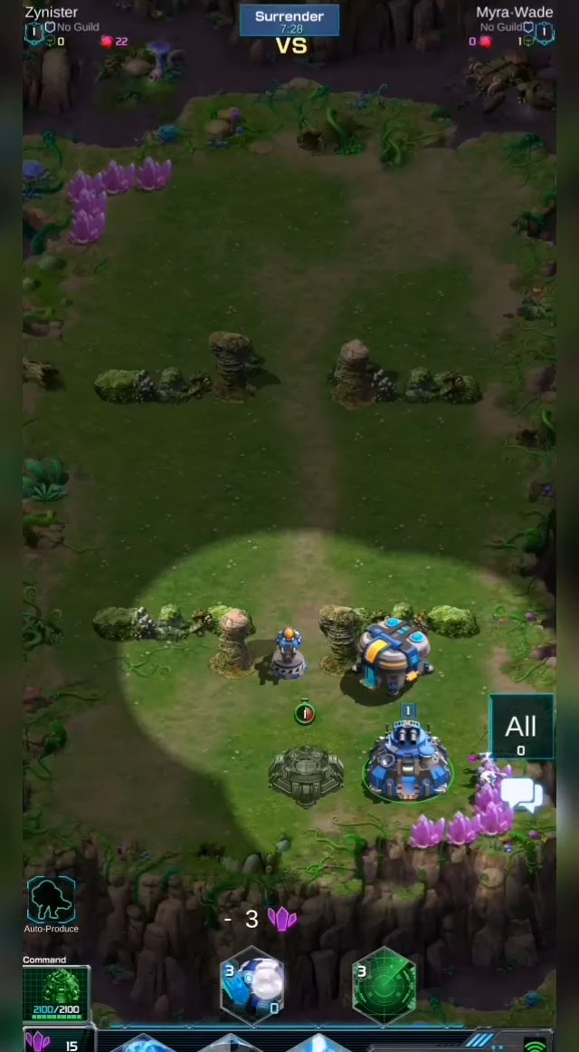 Gameplay of the Star Assault: PvP RTS Game for Android phone or tablet.