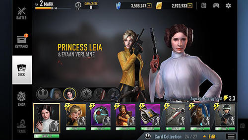 Full version of Android apk app Star wars: Battlegrounds for tablet and phone.