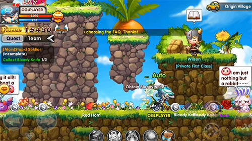 Gameplay of the Starlight legend global: Mobile MMO RPG for Android phone or tablet.