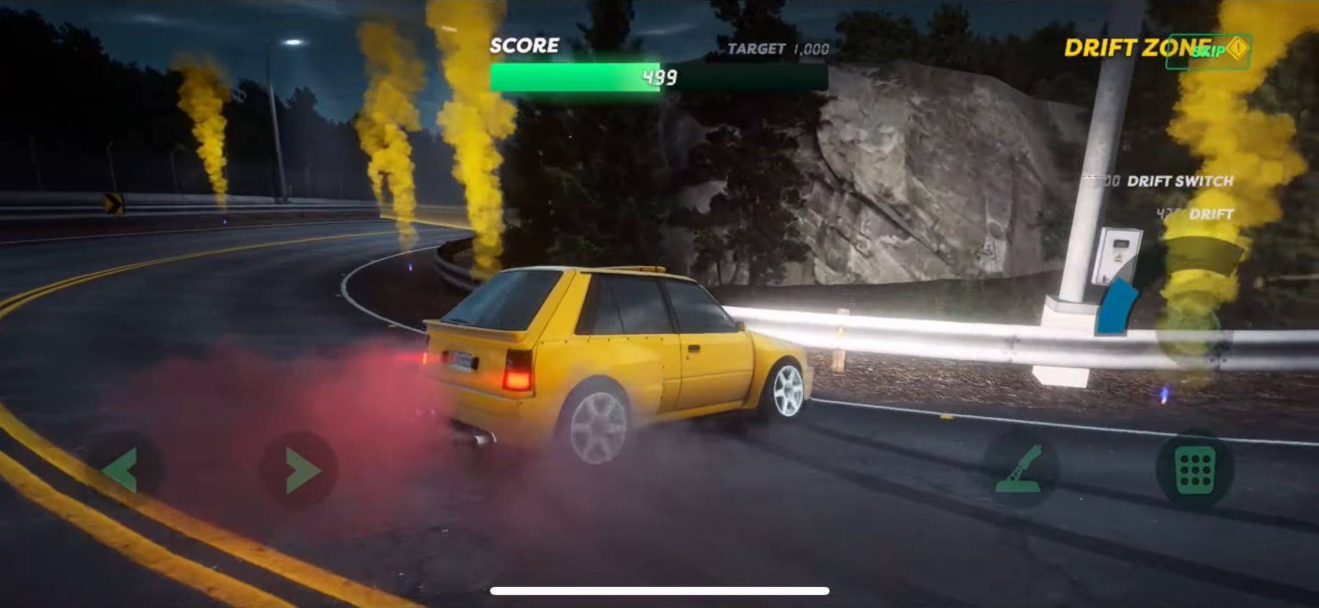Gameplay of the Static Shift Racing for Android phone or tablet.